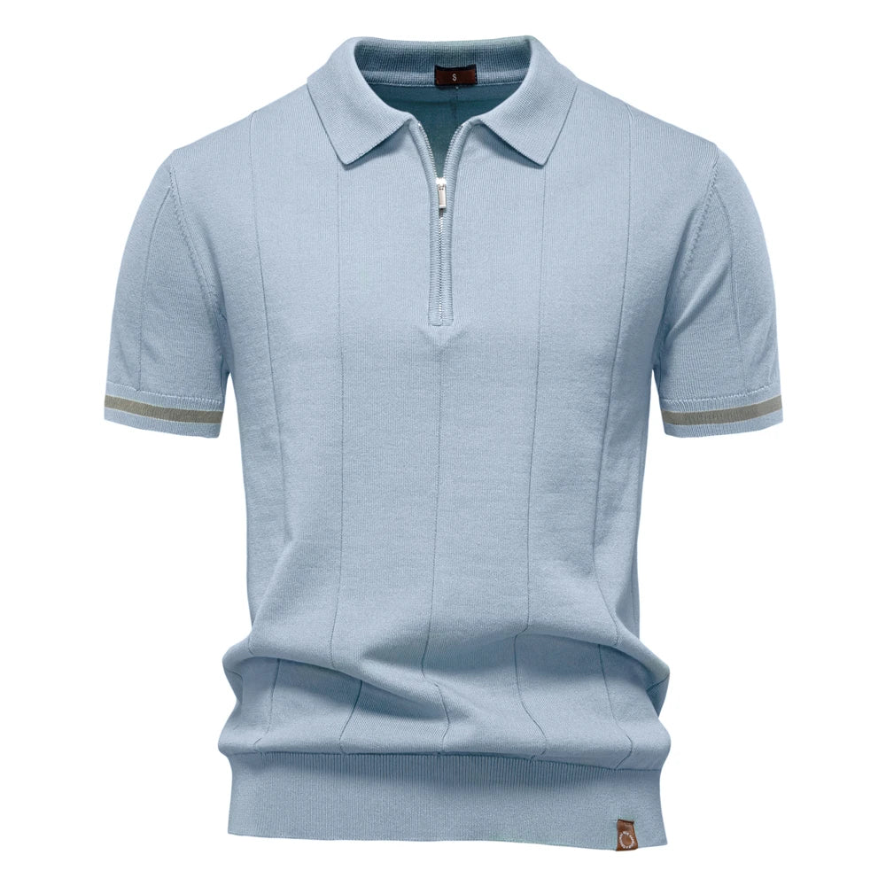Kinetic Zip Polo Shirt