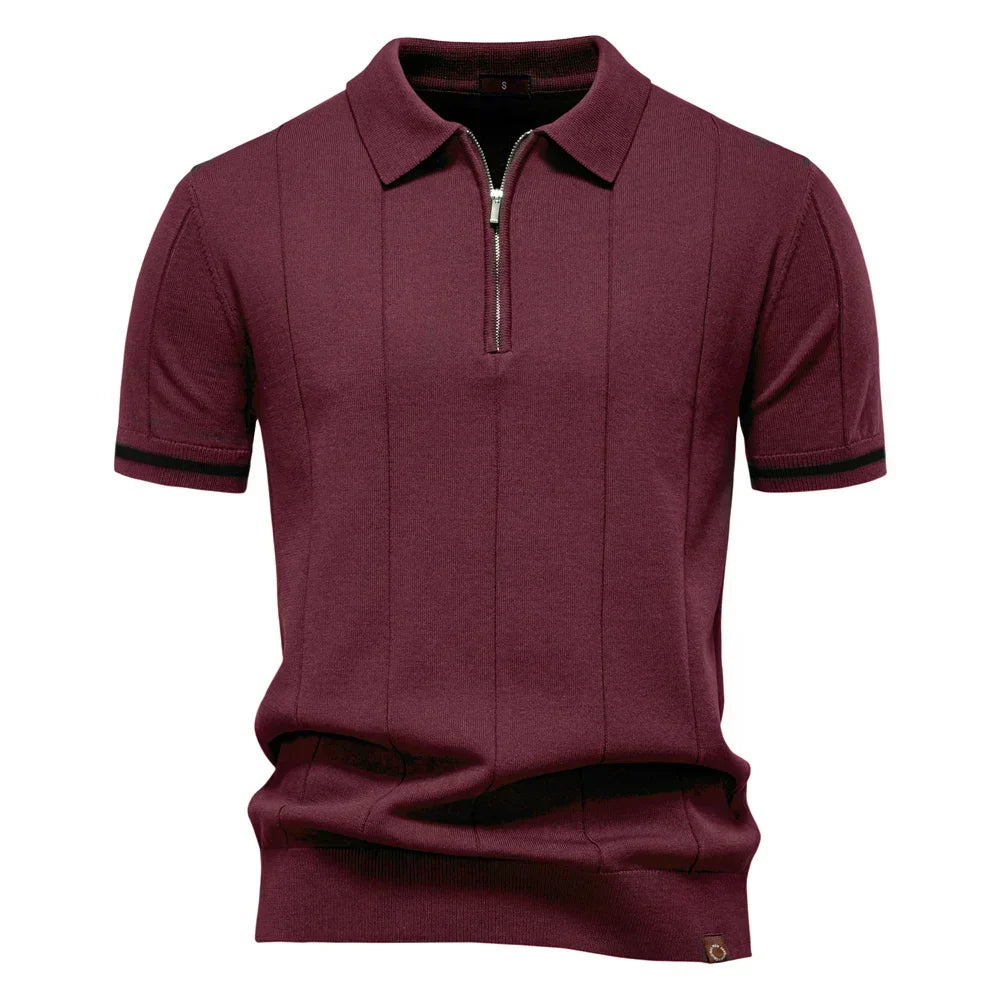 Kinetic Zip Polo Shirt