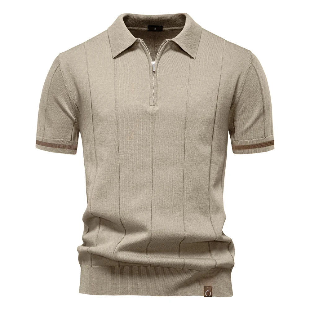 Kinetic Zip Polo Shirt