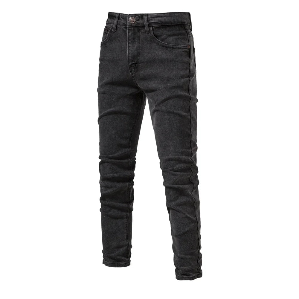Moderne Slim-Fit-Jeans in Indigo